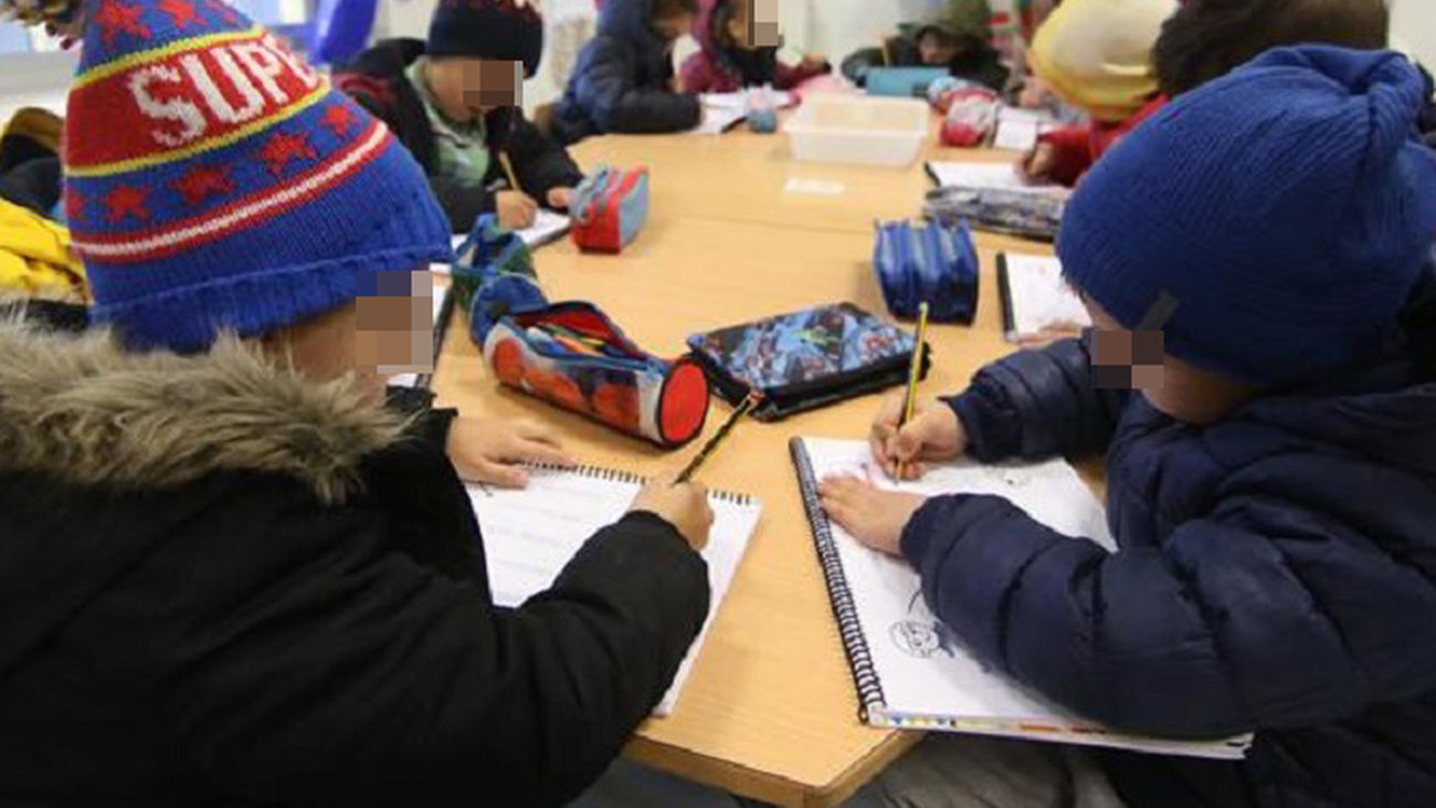 Piden aparatos de filtrado de aire en los colegios de Madrid porque los niños pasan frío en clase