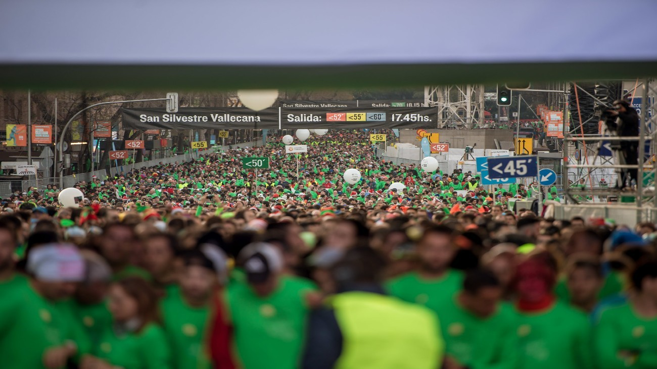 Ya hay más de 15.000 inscritos en la San Silvestre Vallecana