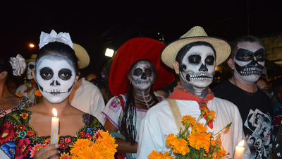 Celebra el 'Día de Muertos' méxicano en casa