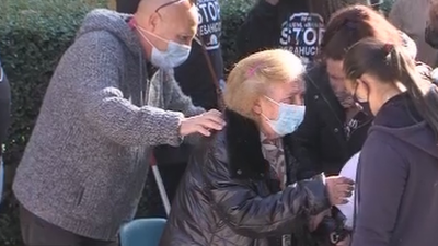 Se suspende el desahucio de Mayte y su familia en Fuenlabrada