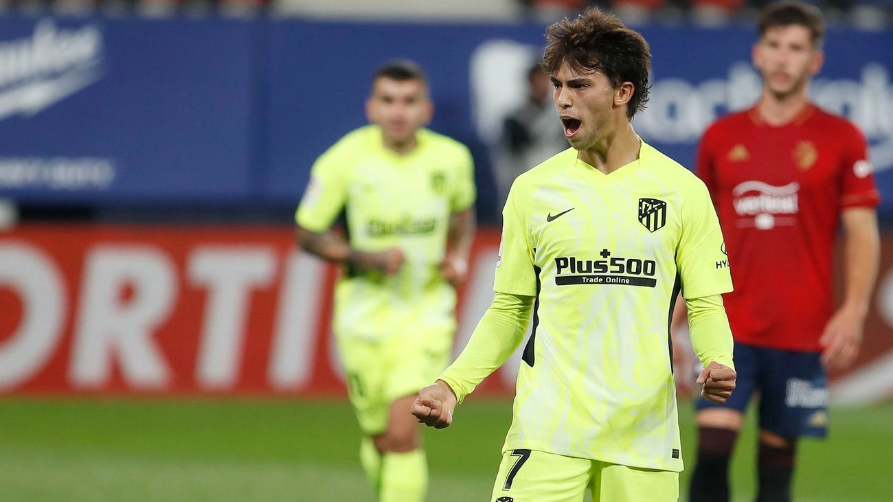Joao Félix ante el Osasuna