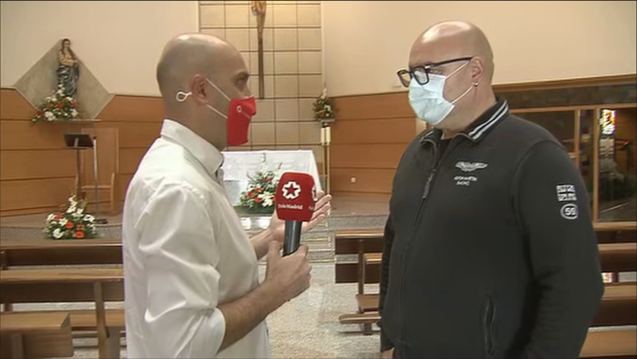 El párroco de la morgue de Ifema: "Lo recuerdo con miedo  por si se vuelve a repetir la misma escena"