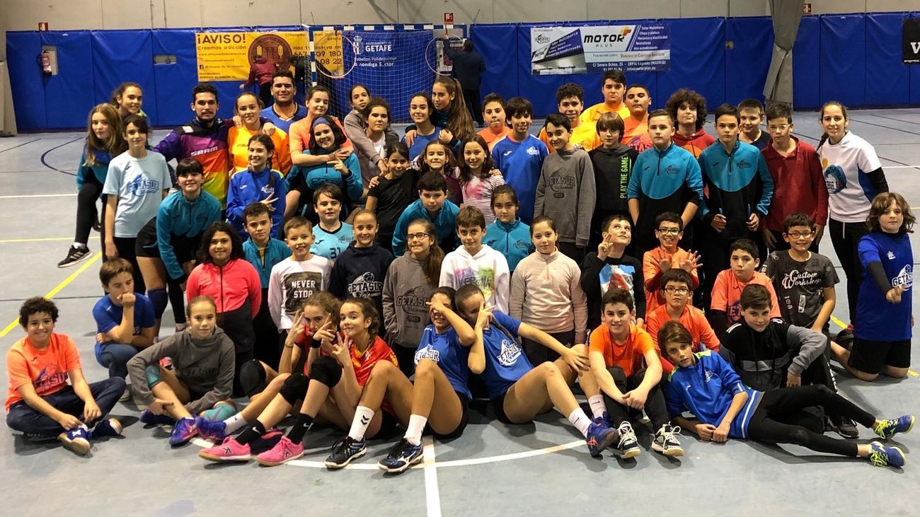 BM Getasur lanza la campaña 'Formamos deportistas. Formamos personas'