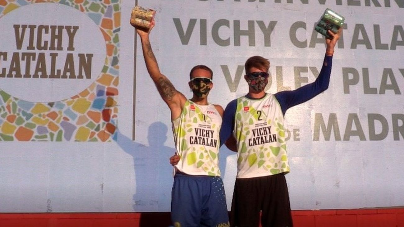 Jiménez-Brentegani y Esarte-Matveeva ganan la segunda cita de la Liga de Invierno de Voley Playa