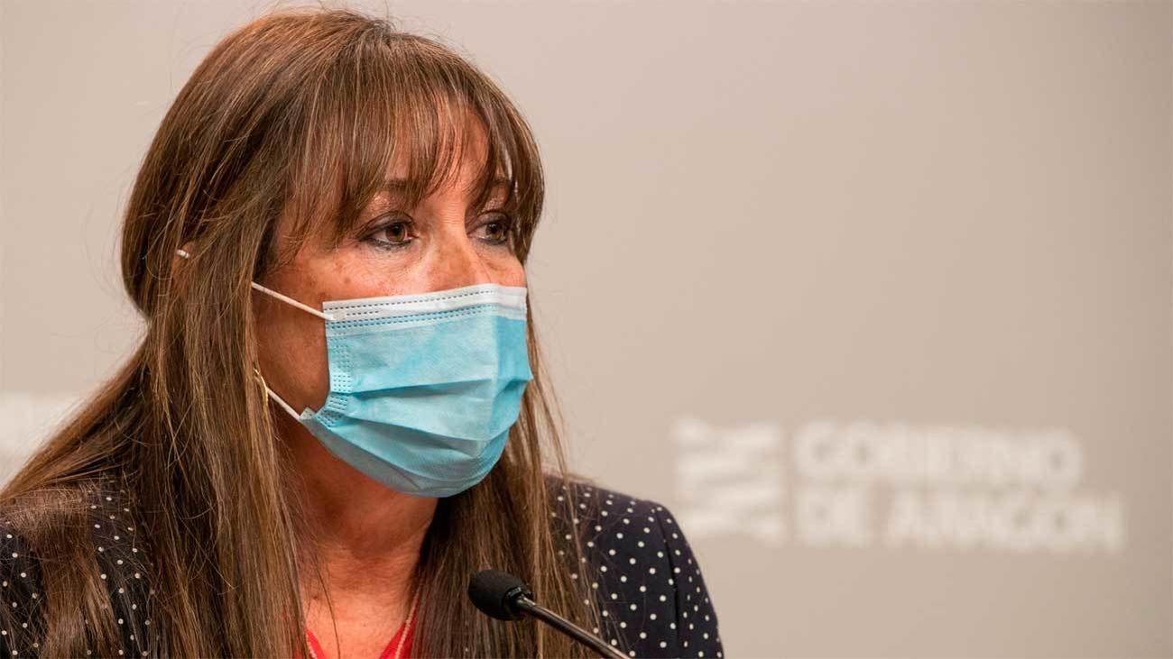 La consejera de Sanidad del Gobierno aragonés, Sira Repollés