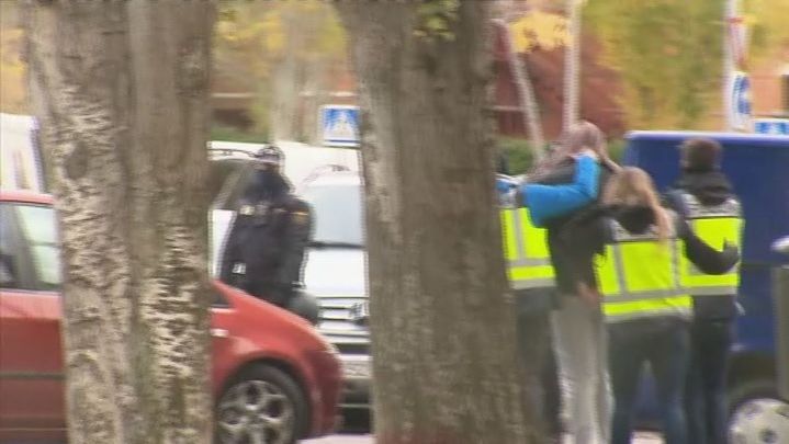 Uno de los detenidos en la operación antidroga en La Latina / TELEMADRID