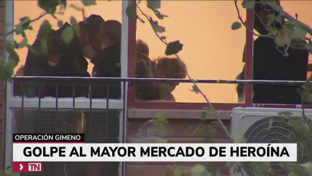 Golpe a los a los narcotraficantes en una redada en Latina