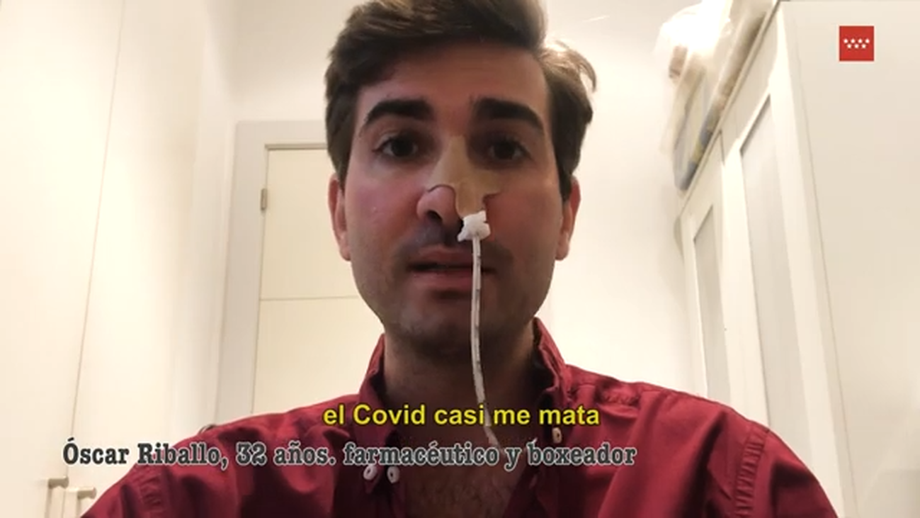'Ser joven no te protege', la nueva campaña de Madrid contra el coronavirus