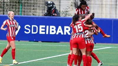 0-1. El Atleti Femenino, nuevo líder de la Primera Iberdrola, tras ganar al Eibar