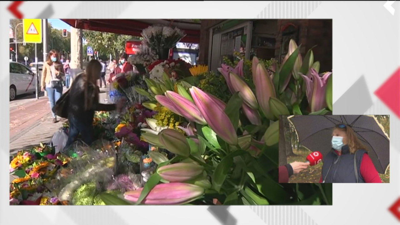 Las protestas de una florista de la Almudena tras el peor puente de Todos los Santos que recuerda