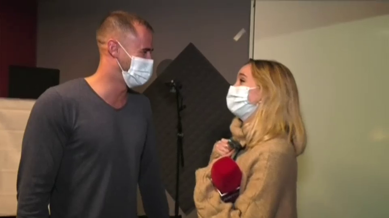 El esperado reencuentro con su 'ángel' que le cuidó en el hospital