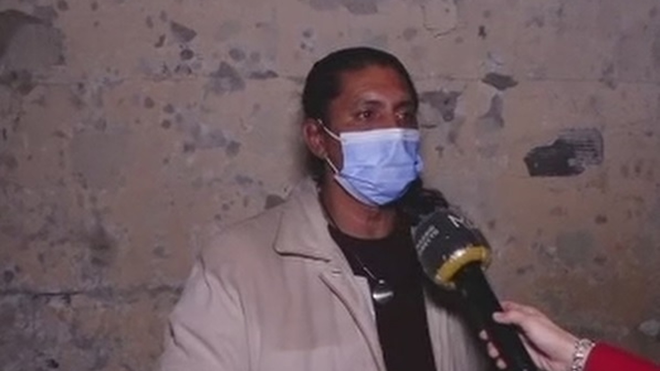 Felipe y su familia lo han perdido todo en el incendio de Fuenlabrada