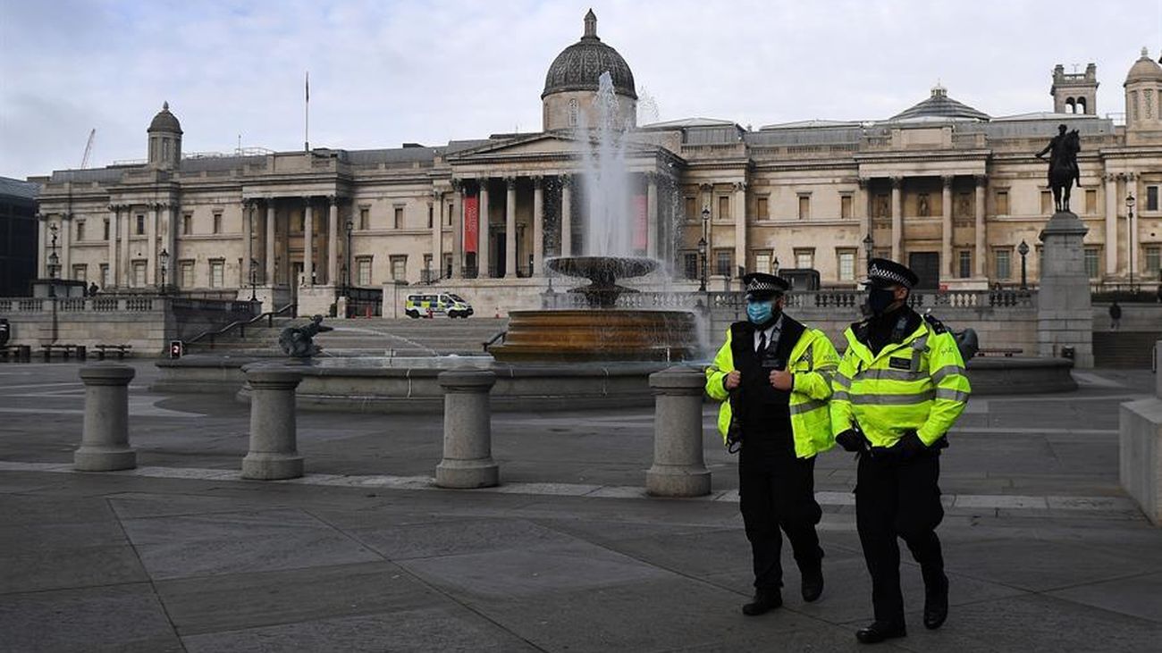 Londres, vacía por el confinamiento aprobado contra el coronavirus