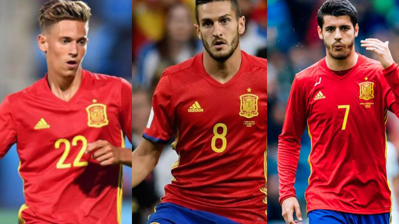 Marcos Llorente, Koke y Morata, novedades en la Selección española