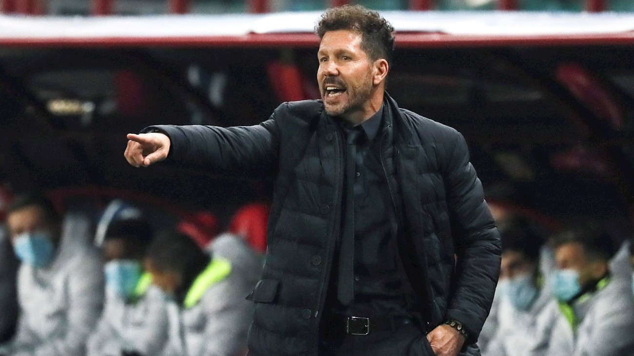Simeone: "No pienso si es evolución o cambio; sigo lo que el equipo pide"