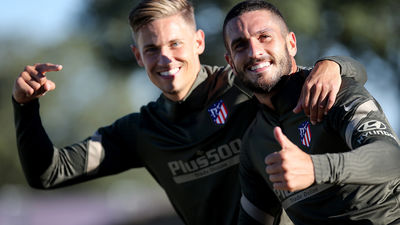 Simeone  y la Selección: "Koke lo merece y Llorente está espectacular"
