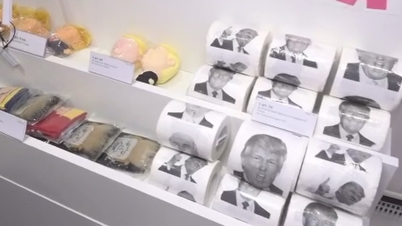 Una tienda para 'lovers' y 'haters' de Trump en Madrid