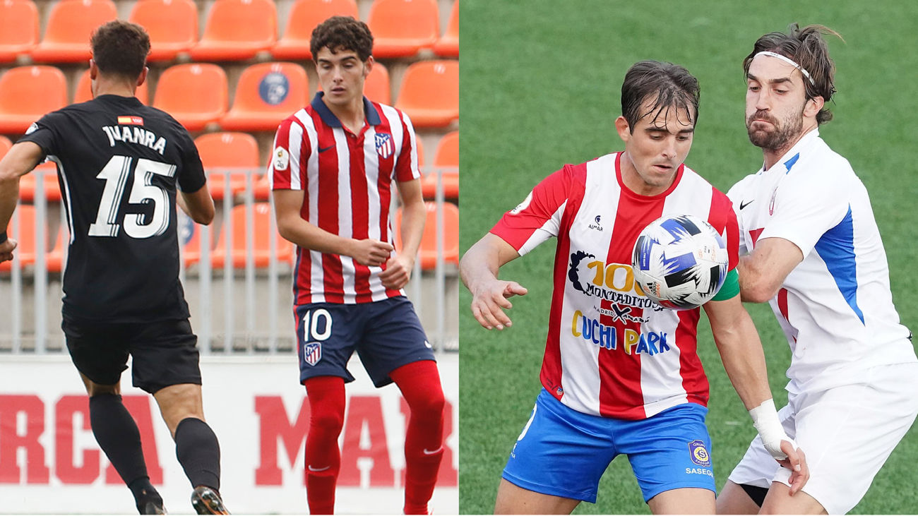 Atlético B - UD Sanse y Navalcarnero-Rayo Majadahonda