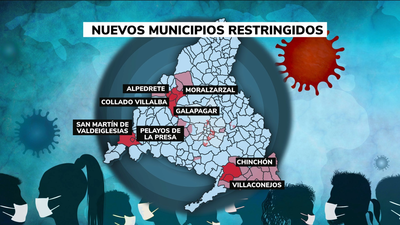 La sierra y el sureste, las zonas más afectadas por las nuevas restricciones que entran en vigor este lunes