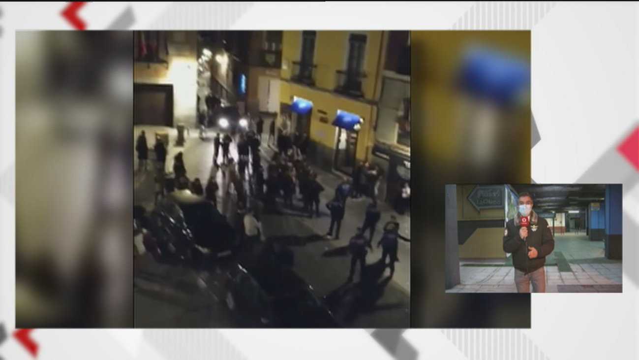 La Policía interviene en un local de Azca que funcionaba como discoteca ilegal