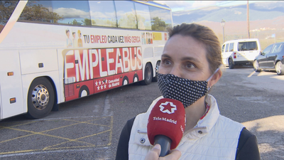 El EmpleaBus de Madrid ayuda a 500 desempleados en sus tres primeros meses