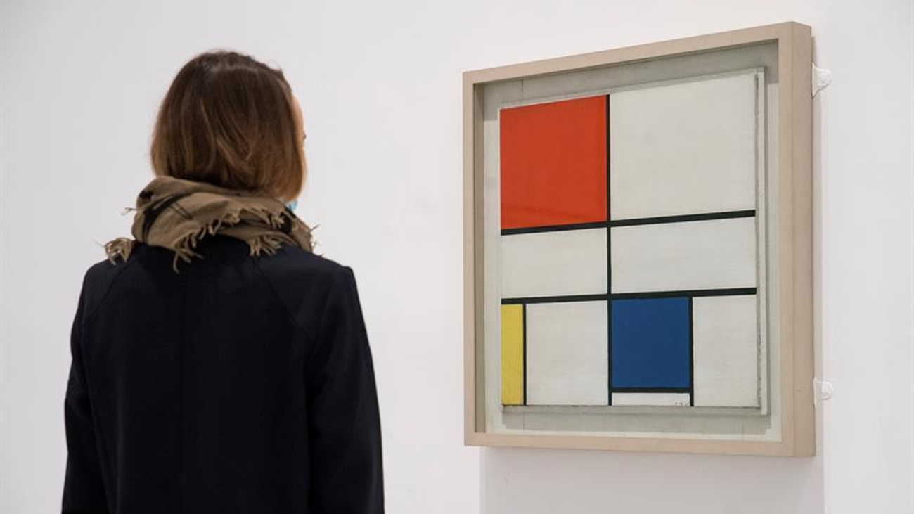 La obra de Mondrian, en el Reina Sofía por su 30 aniversario