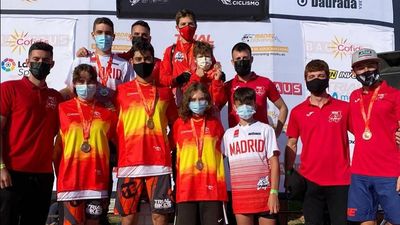 Botín de 24 medallas del ciclismo madrileño en diferentes disciplinas