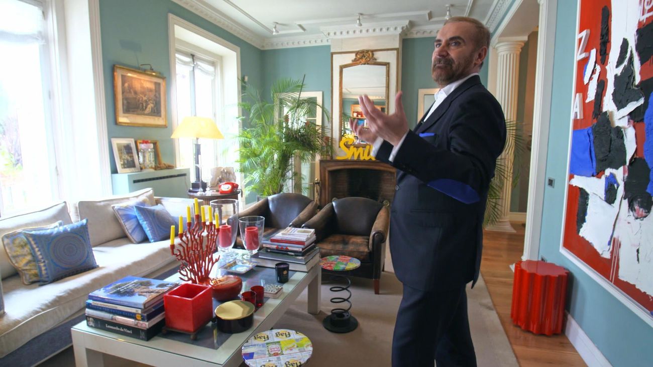 Euprepio Padula desvela todos los secretos de su ‘pisazo’ de la calle Libertad en ‘Toc, Toc, ¿se puede?’