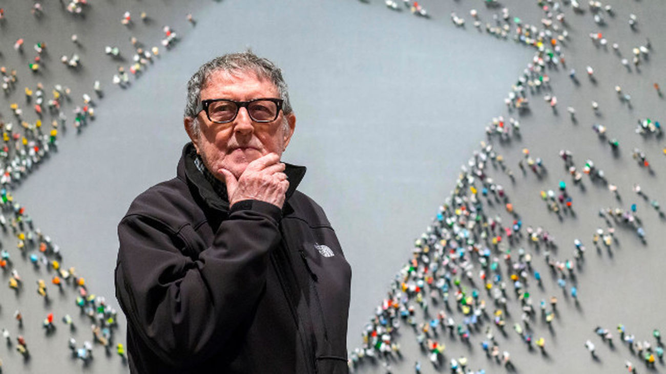 El artista Juan Genovés residió y trabajó en Aravaca hasta su fallecimiento este mes de mayo