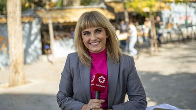 El Telenoticias 1 de Lourdes Maldonado, desde la Cuesta de Moyano