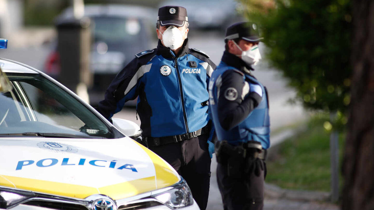 Agentes de la policía local de Madrid