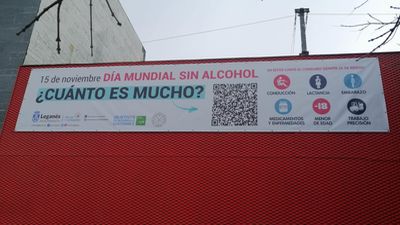 Leganés lanza una campaña para concienciar sobre los peligros del alcohol