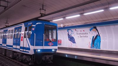 Próxima estación en el metro de Madrid... 'Fortunata y Jacinta'