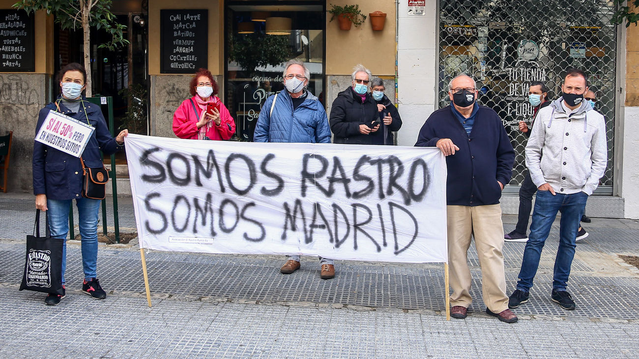 ''Tenemos la garantía de que el Rastro volverá a ser el original cuando acabe la crisis sanitaria''