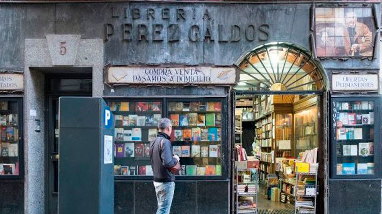 El rincón de los libros desaparecidos en Madrid