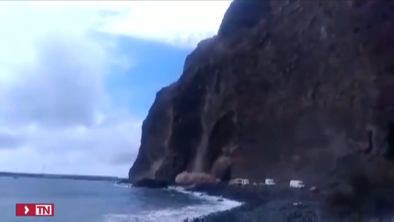 Canarias dice que no hay víctimas en el desprendimiento ocurrido en La Gomera