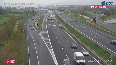 Madrid 'abierto' y tranquilidad en las carreteras