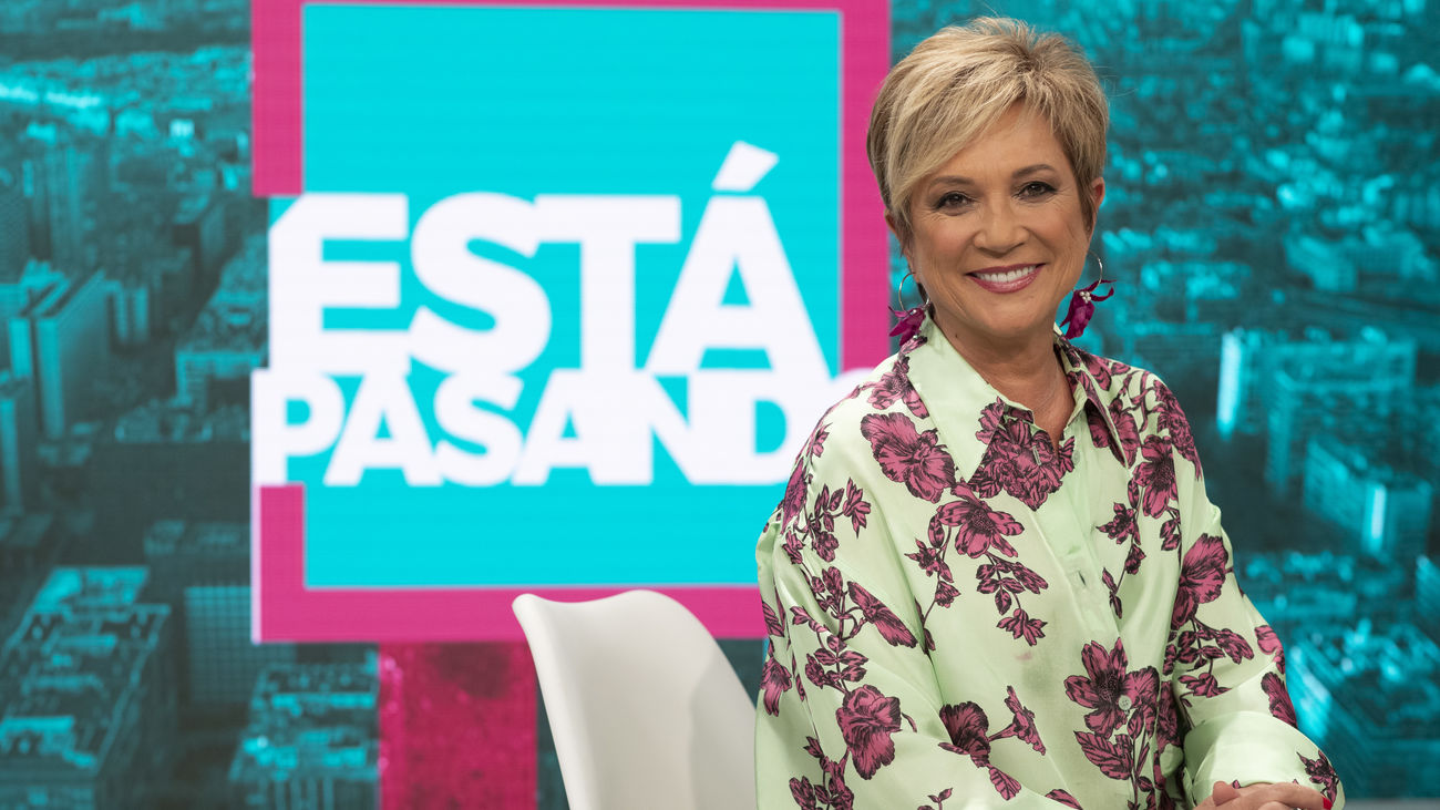 Inés Ballester presenta 'Está pasando' en Telemadrid.
