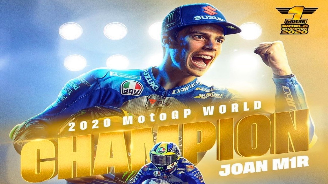 Joan Mir reconoce no tener "palabras" por la emoción de ser campeón del mundo