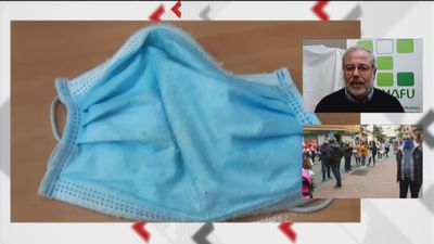 Alertan de que algunos mayores usan la misma mascarilla durante meses