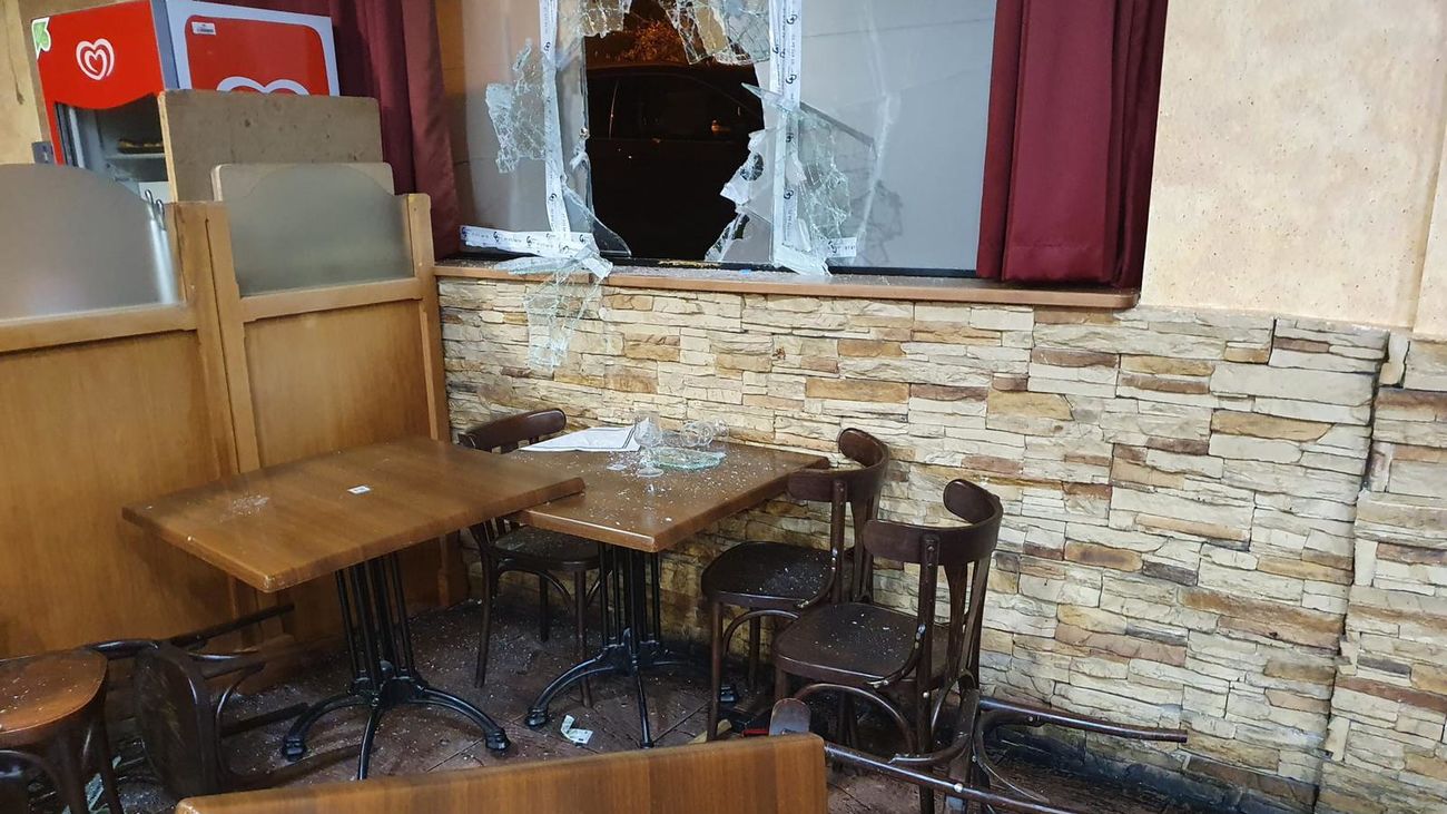 Roban y destrozan un bar por segunda vez en Coslada