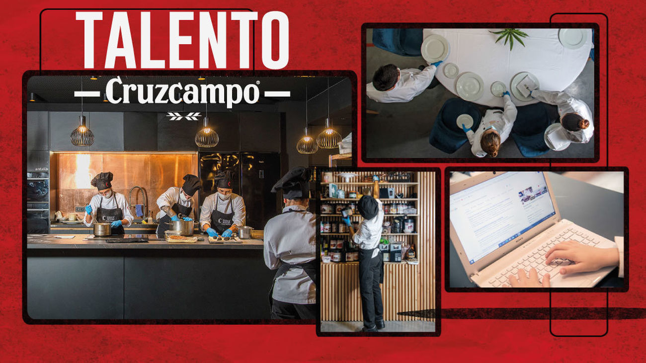 Nace Talento Cruzcampo para ayudar a los jóvenes a incorporarse al mundo de la hostelería