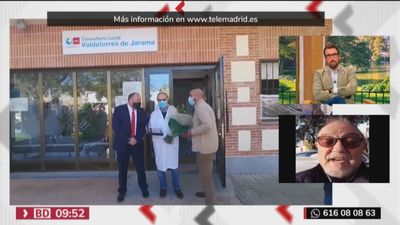 Valdetorres del Jarama despide con aplausos y emoción a Emilio, su médico durante más de 40 años