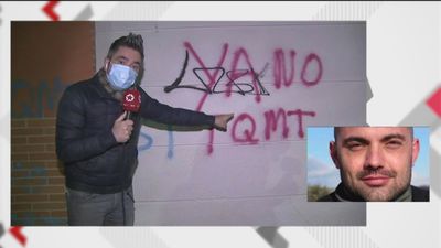 'TQMT', la pintada en Velilla de San Antonio detonante de la paliza mortal a Iván