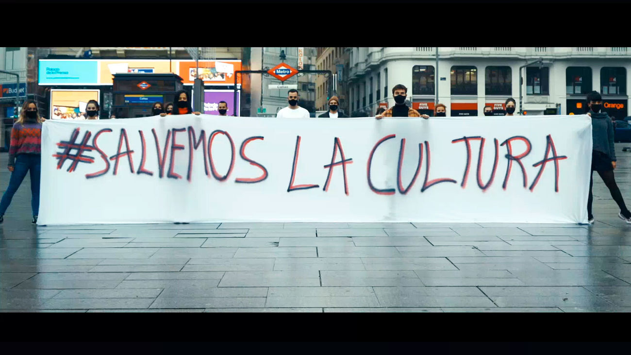 Artistas de musicales de Madrid realizan un video para invitar a los espectadores a volver a los teatros