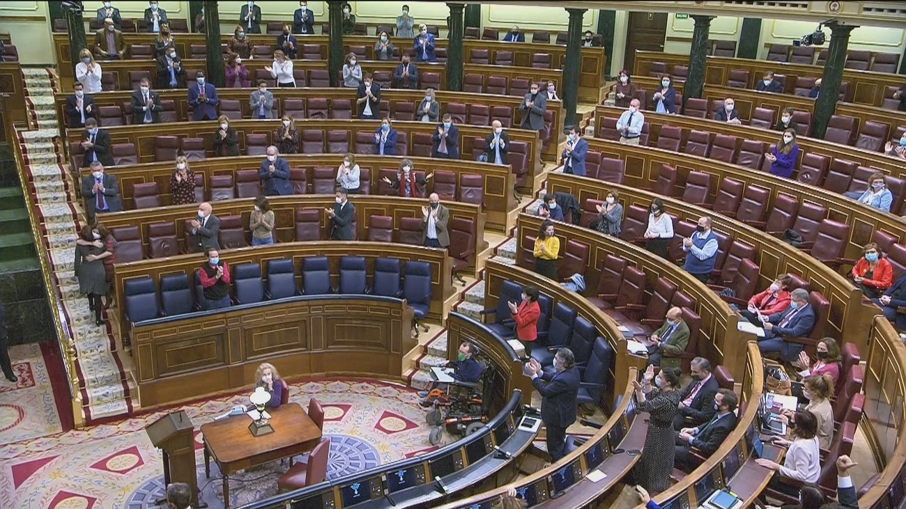Sale adelante la 'Ley Celaá' en el Congreso entre el rechazo y gritos de "¡libertad!" por un lado y aplausos por otro
