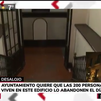 Pendientes del desahucio de un deteriorado palacete en la calle Luna con más de 200 vecinos