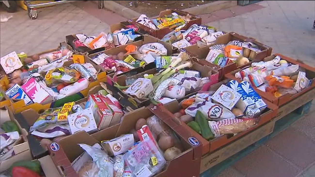 Las ayudas de alimentación en Madrid en noviembre, 10 veces por debajo de las de abril y mayo