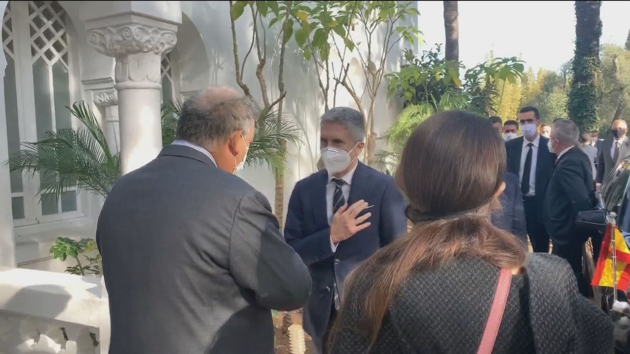 Marlaska descarta el traslado de inmigrantes a la Península por la política de la UE