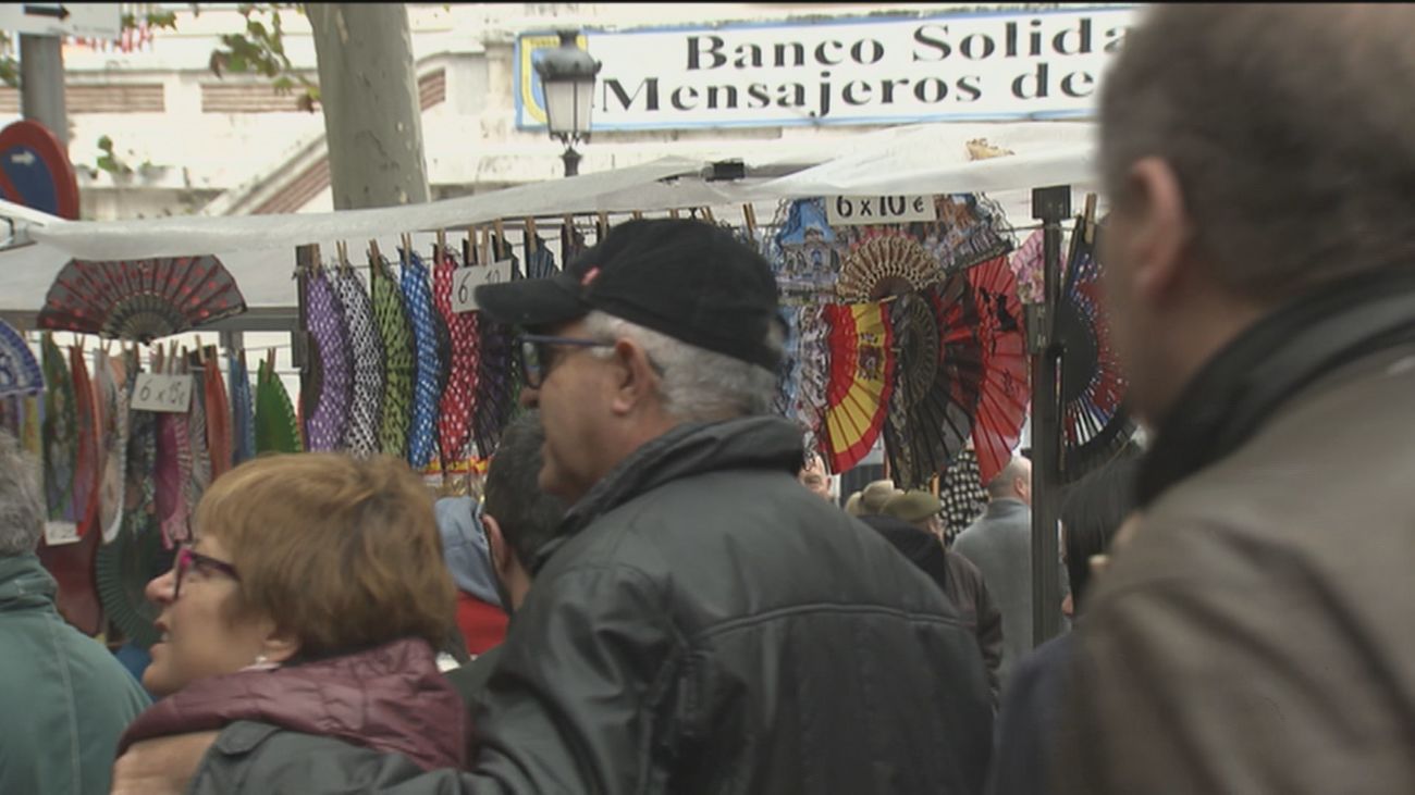 El Rastro reabre el domingo con 500 puestos separados a metro y medio y un aforo de 2.702 personas